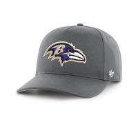 47 Baltimore Ravens NFL Hitch RF Unisex Baseball Cap, Adjustable, Team Badge, Charcoal Grey