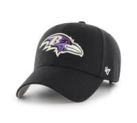 47 Baltimore Ravens NFL MVP Unisex Baseball Cap, Adjustable, Team Badge, Black