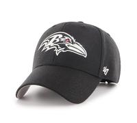 47 Baltimore Ravens NFL MVP Unisex Baseball Cap, Adjustable, Team Badge, Black
