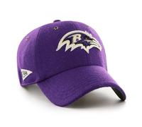 47 Baltimore Ravens NFL Pennant Clean Up Unisex Baseball Cap, Adjustable, Team Badge, Purple