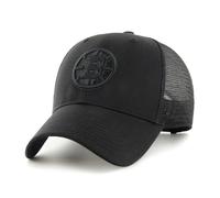 47 Brand Boston Bruins Trucker Cap - NHL Branson MVP - Black On Black