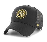 47 Brand Adjustable Cap - Branson Metallic Boston Bruins Black