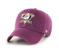47 Brand Adjustable Cap - CLEAN UP Anaheim Ducks plum