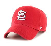 47 Brand Adjustable Cap Clean Up St Louis Cardinals MLB Red Adult