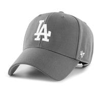 47 Los Angeles Dodgers MLB MVP Unisex Baseball Cap, Adjustable, White Logo, Charcoal Grey