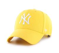 47 Brand MVP New York Yankees Yellow Curved Visor Cap Snapback