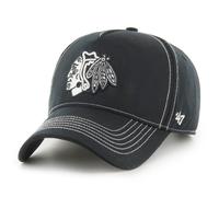 47 Brand Adjustable Cap - STITCH Chicago Blackhawks black