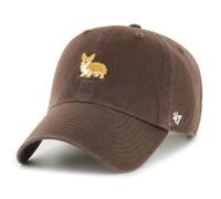 47 Corgi Clean Up Baserunner Dog Icon Brown Adjustable Cap
