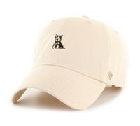 47 Brand Clean Up Dog Icon CapBrand Baseball Cap Strapback (One Size - Cream White)