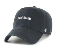 47 Brand Adjustable CLEAN UP Cap - SLOGAN Dog Mum black