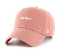 47 Brand Adjustable CLEAN UP Cap - SLOGAN Dog Mum rose