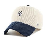 47 Mlb Cord Base Runner New York Yankees Cap Beige