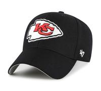 47 Brand Baseball Cap MVP - Kansas City Chiefs NFL - Adjustable, Unisex, Black, One Size