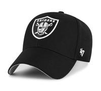 47 Las Vegas Raiders NFL MVP Unisex Baseball Cap, Adjustable, Team Badge, Black