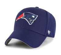 47 New England Patriots NFL MVP Unisex Baseball Cap, Adjustable, Team Badge, Light Navy