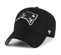 47 New England Patriots NFL MVP Unisex Baseball Cap, Adjustable, Team Badge, Black