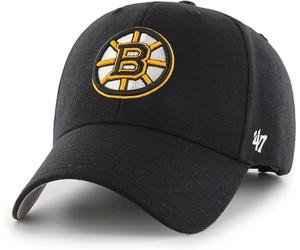 47 Brand Adult Boston Bruins NHL basic MVP Cap / Black / RRP £24