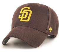 47 Brand Adult San Diego Padres Replica Cap / Brown / RRP £24