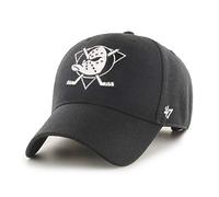 47 Brand Anaheim Ducks Black and White NHL 47 MVP Snapback