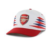 47 Brand Arsenal FC Cap Diamond Cut Snapback White Logo Patch