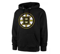 47 Brand Boston Bruins Helix Logo Hoodie Black Unisex Adult
