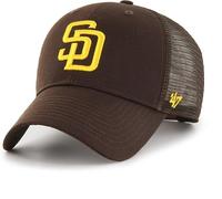 '47 Brand Branson San Diego Padres Mesh Trucker Cap - Brown
