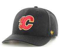 47 Brand Calgary Flames Black Cold Zone Snapback Cap NHL Forty Seven