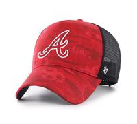 47 Brand Cap MLB Atlanta Braves Fiji '47 Offside Dt Trucker Cap Mesh Cap Logo