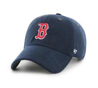 47 Brand Cap MLB Boston Red Sox Thin Cord '47 Clean Up Baseball Cap Logo Stick