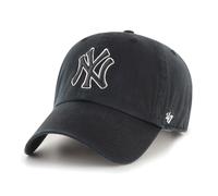 47 Brand Cap MLB New York Yankees Clean Up Black (BKA) Basecap NY Logo Stick