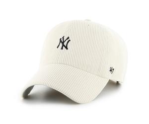 47 Brand Cap MLB New York Yankees Cord Base Runner '47 Clean Up Basecap NY Logo