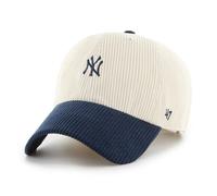 47 Brand Cap MLB New York Yankees Cord Base Runner TT '47 Clean Up Natural NTA