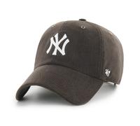'47 Brand Cap MLB New York Yankees Thin Corduroy Clean Up Cap Ny Logo Embroidery
