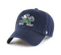 47 Brand Cap NCAA Notre Dame '47 Clean Up Baseball Cap Logo Stitch Strapback