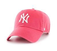 47 Brand Strapback Cap New York Yankees Clean Up Adjustable Pink