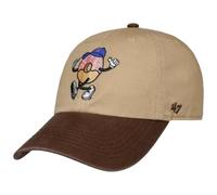 47 Brand Cap MLB New York Mets Khaki Cartoon Icon '47 Clean Up Donut Embroidery