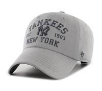 47 Brand Clean Up Cap - MAULDREN New York Yankees Grey
