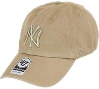 47 Brand Strapback Cap - CLEAN UP New York Yankees camel