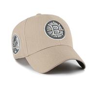 47 Brand Curved Snapback Cap - NHL Vintage Boston Bruins Khaki
