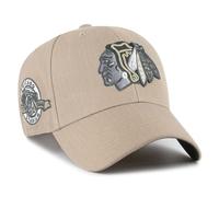 Chicago Blackhawks Cap Adult Beige 47 Brand NHL Ice Hockey MVP Hat - New