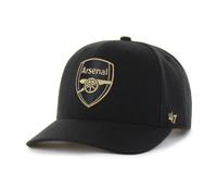 47 Brand EPL SURE SHOT MVP DP Arsenal FC Snapback Cap Black Basecap