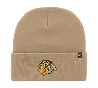 47 Brand Knit Beanie - HAYMAKER Chicago Blackhawks khaki