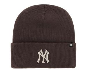 47 Brand Knit Beanie - Haymaker New York Yankees Brown