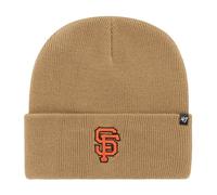 47 Brand Knit Beanie - HAYMAKER San Francisco Giants camel