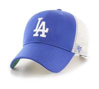 47 Brand LA Dodgers Branson Trucker Cap Royal Blue White MLB Mesh Snapback Hat