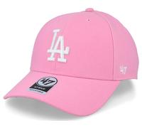 47 Brand LA Dodgers MLB MVP Cap / Pink White / RRP £28