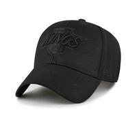 47 Brand LA Kings MVP NHL Blackout Tonal Snapback Cap / Black Black / RRP £28
