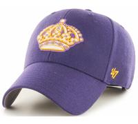 47 Brand Los Angeles Kings Purple MVP Velcroback Forty Seven Curved Visor Cap
