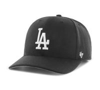 47 Los Angeles Dodgers MLB MVP DP Unisex Baseball Cap, Adjustable, White Logo, Black