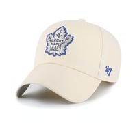 47 Brand Maple Leafs NHL Metallic MVP Snapback Cap / Beige Silver / RRP £28